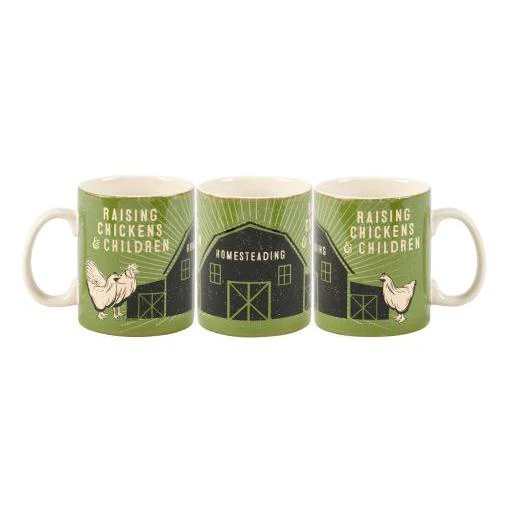 Mug- Raising Chickens