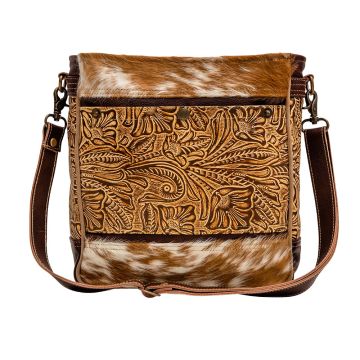 Myra Halibi Leather & Hair on Bag