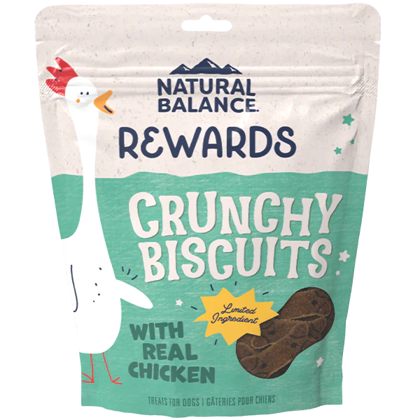 NB Dog Treats Crunchy Biscuits Chicken-14oz