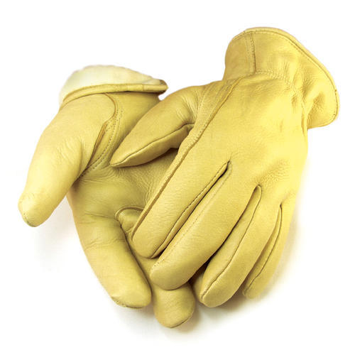 North Star Fur Women's c40 Thinsulate Deerskin Gloves - Tan