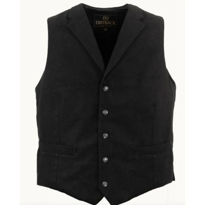 Outback Men's Jesse Canvas Vest-Multiple Colours - Image 2