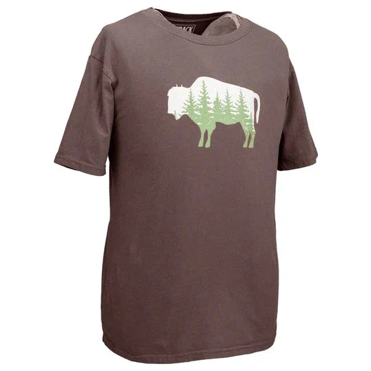 Outback Men's Trevor Comfy Graphic Short Sleeve T-Shirt - Brown - Image 3