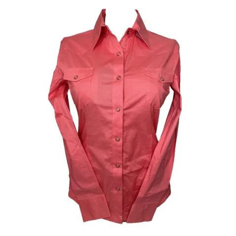 Panhandle Select Ladies LS Solid Snap Shirt - Image 2