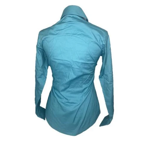 Panhandle Select Ladies LS Solid Snap Shirt - Image 3