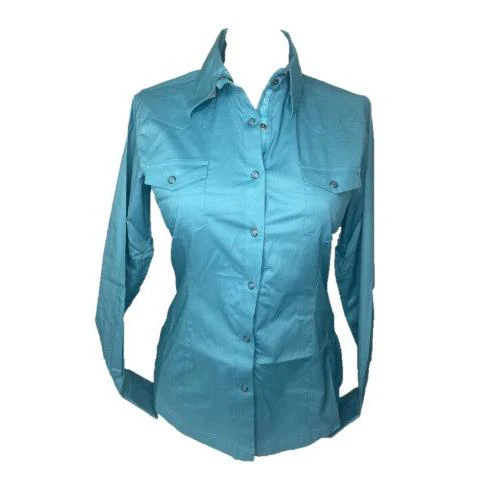 Panhandle Select Ladies LS Solid Snap Shirt - Image 4