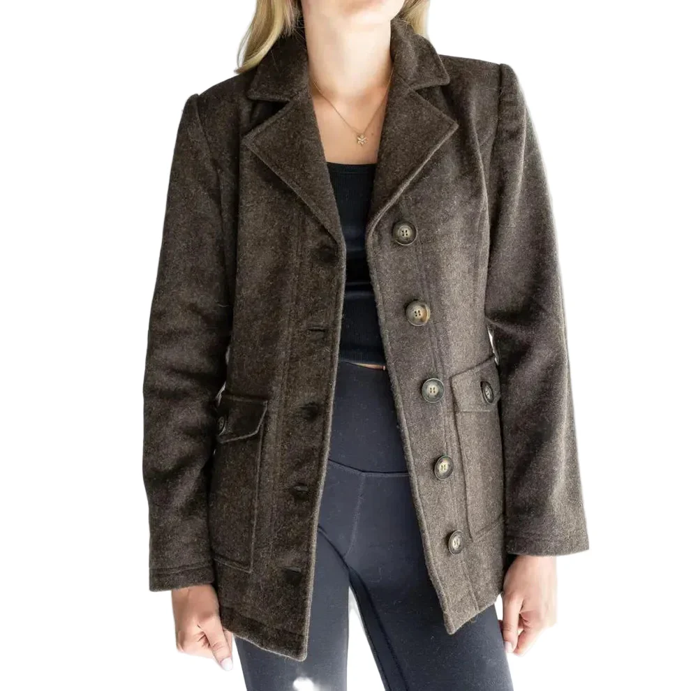 Powder River Women's Wool Long Sleeve Coat - Image 2