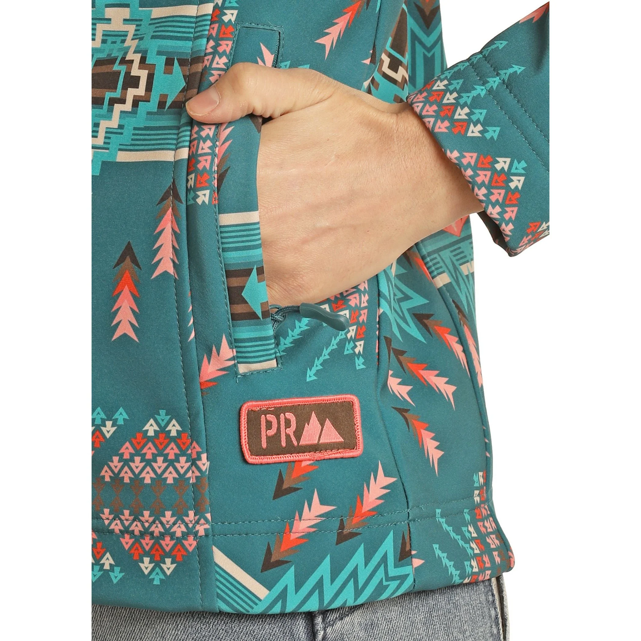 Powder River Women's Aztec Softshell Rodeo Jacket - Image 3