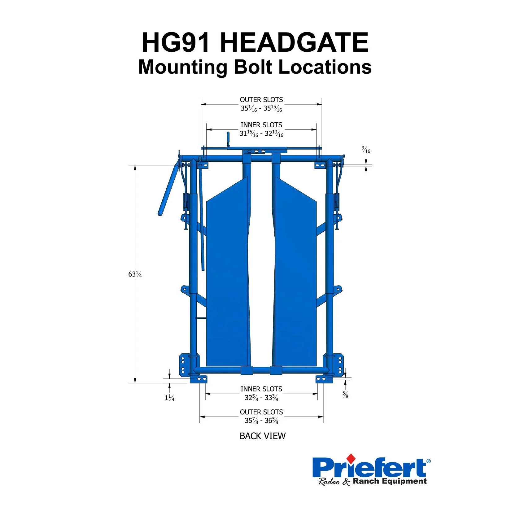 Priefert Model 91 Headgate - Image 3