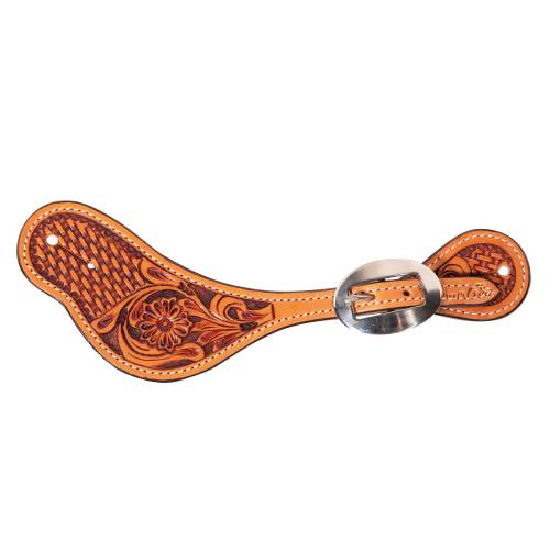 Professional Choice Natural Floral Basket Spur Strap - Ladies