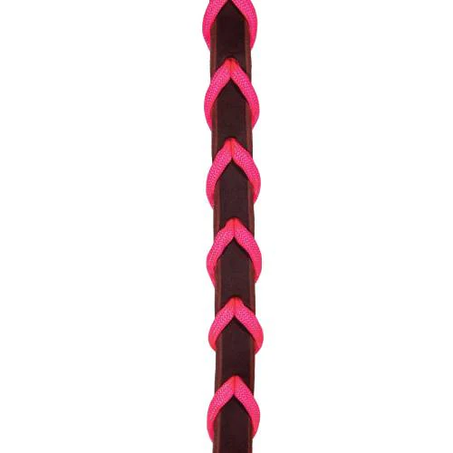 Professional Choice Pony 1/2 Bur Rein 2 Snap Pink Lace