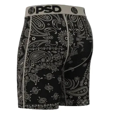 PSD Underwear Khaki Paisley Boxer Brief - Multi - Image 2