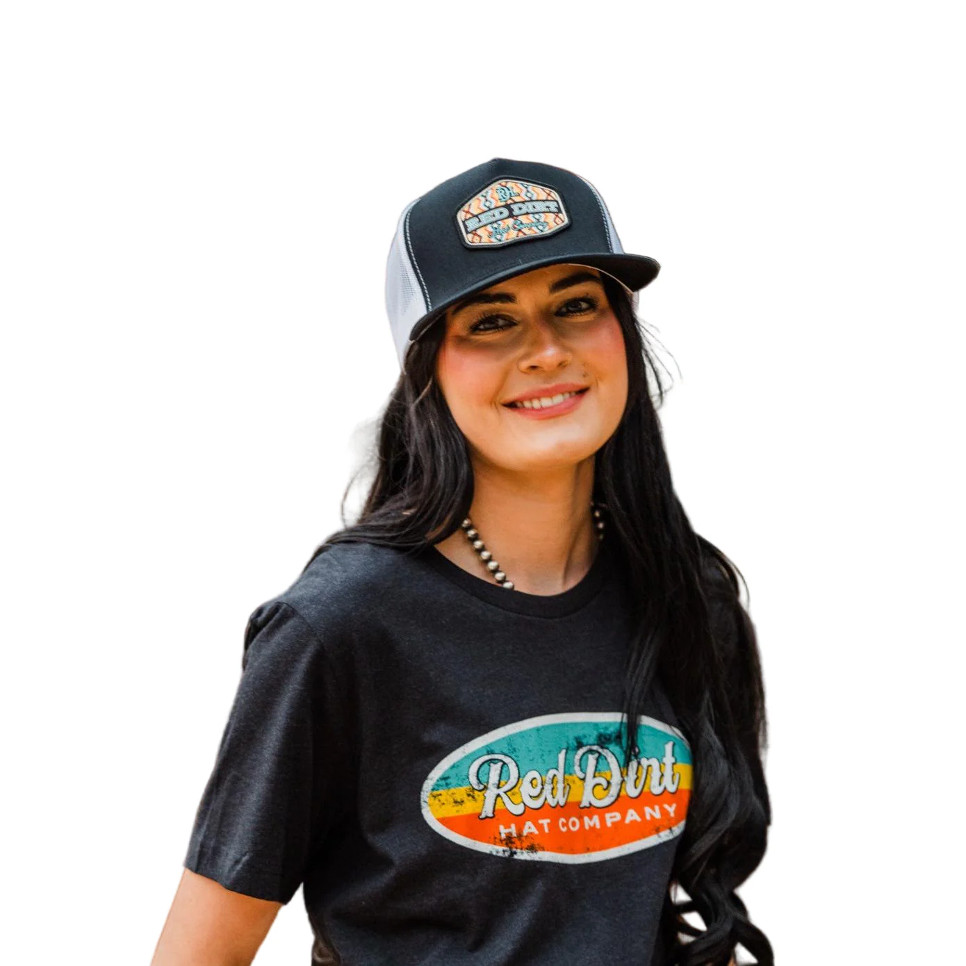 Red Dirt Hat Co Free Rein - Black/White