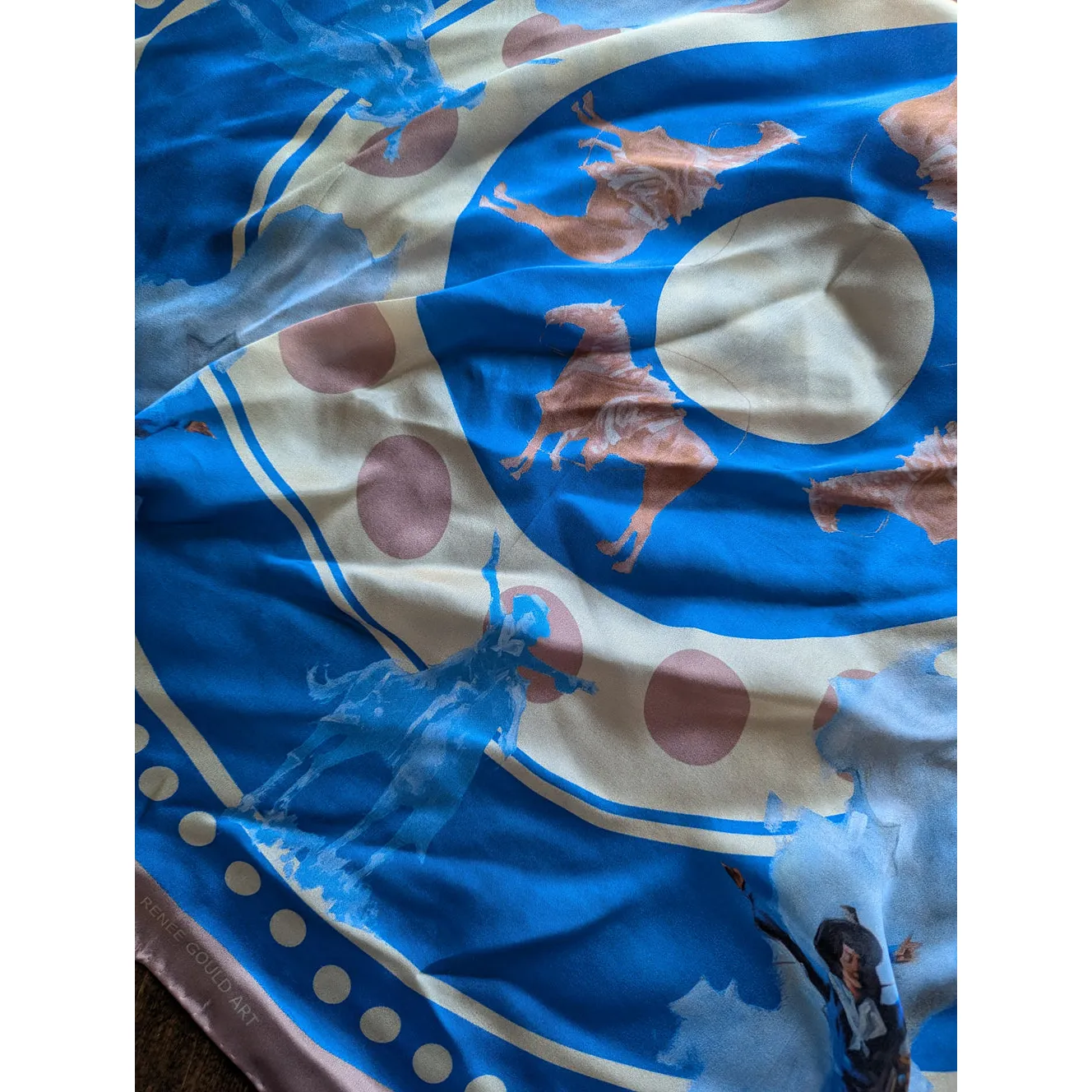 Renee Gould Silk Scarf - Image 3