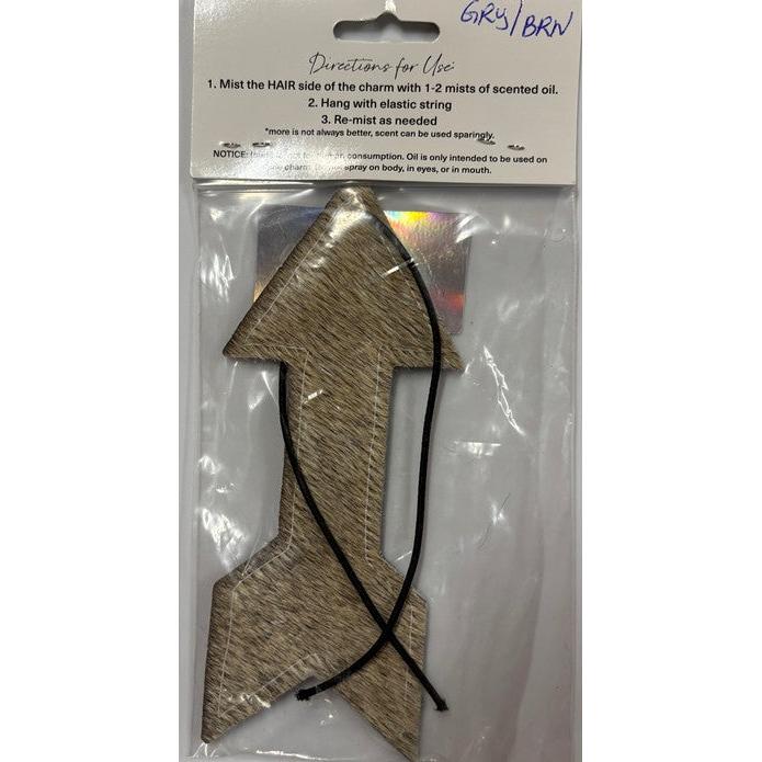 ReSCENTit Arrow Cowhide Car Charm Air Freshener - Multiple Colors - Image 4
