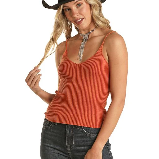 Rock & Roll Women's Rib Knit Cami Top - Image 2