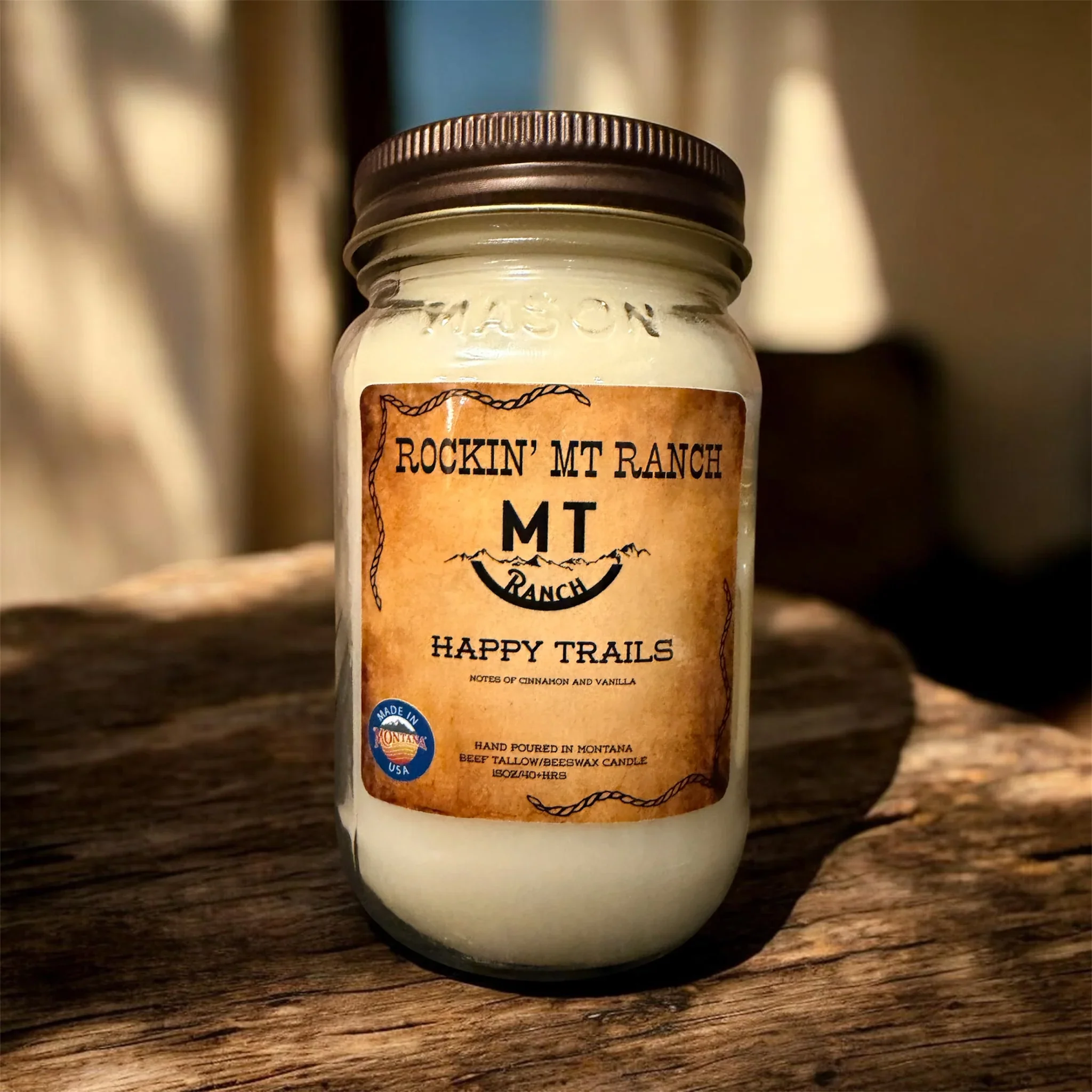 Rockin MT Ranch Tallow Ranch Candle- 16 ounce - Image 7