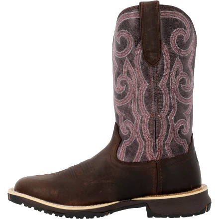 Rocky Women's 11" Waterproof Western Boots - Rosemary - Image 5