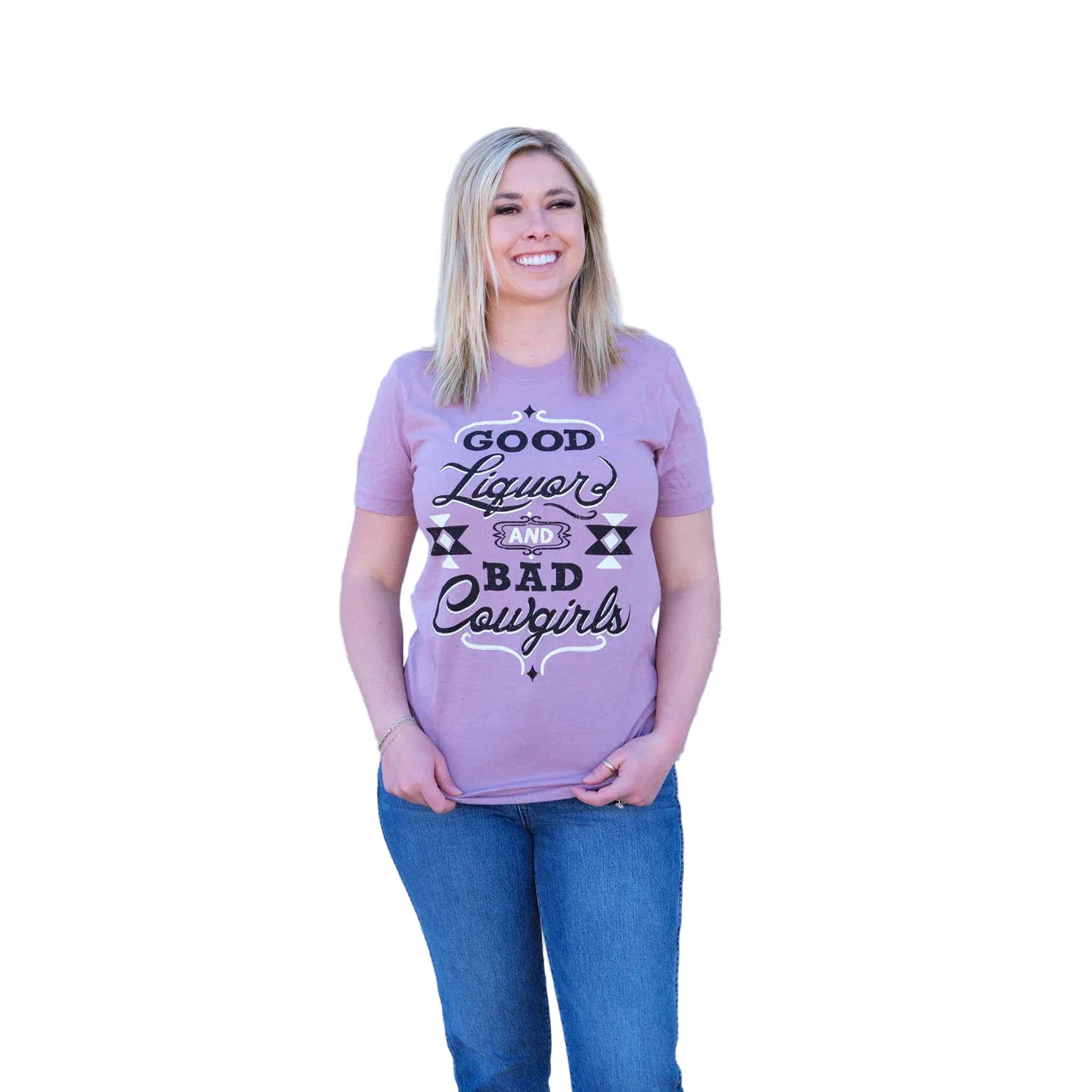 Rowdy Crowd Women's Good Liquor T-Shirt - Image 2