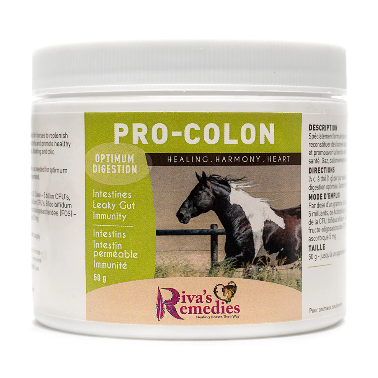 Riva's Remedies Equine Pro-Colon - 100g