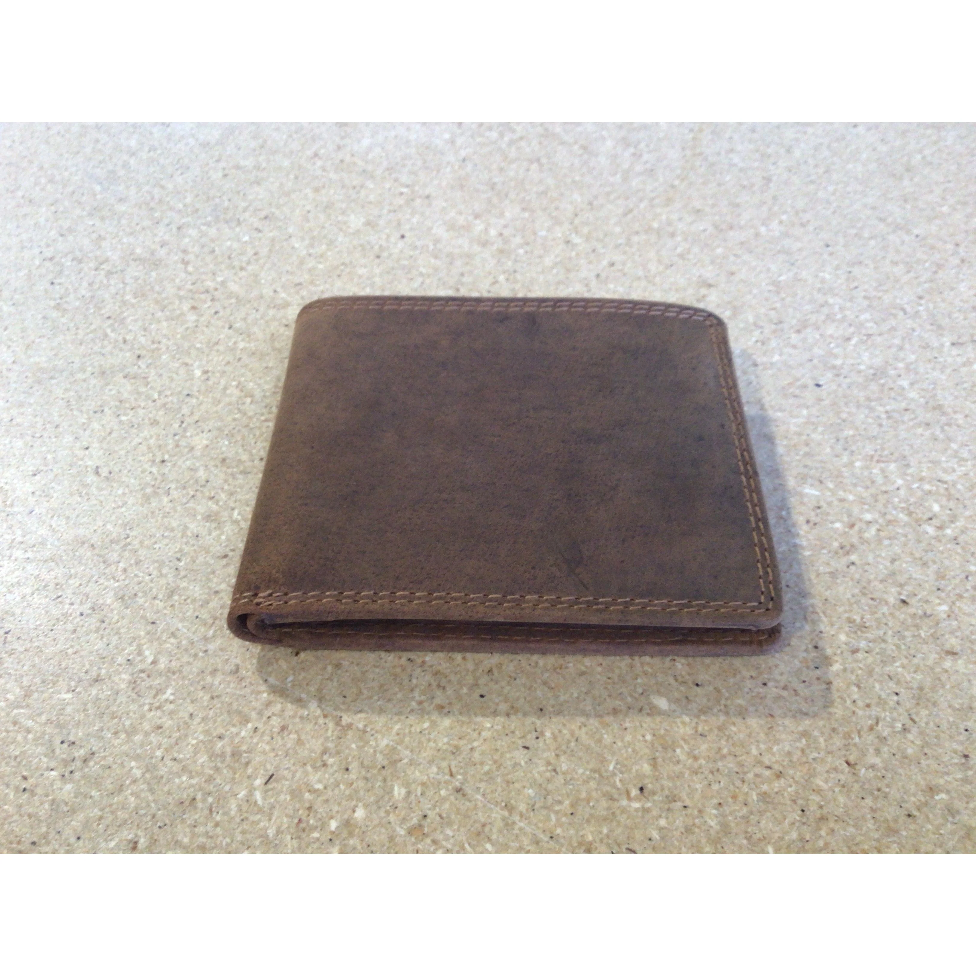 Rugged Earth Billfold Wallet- Tan