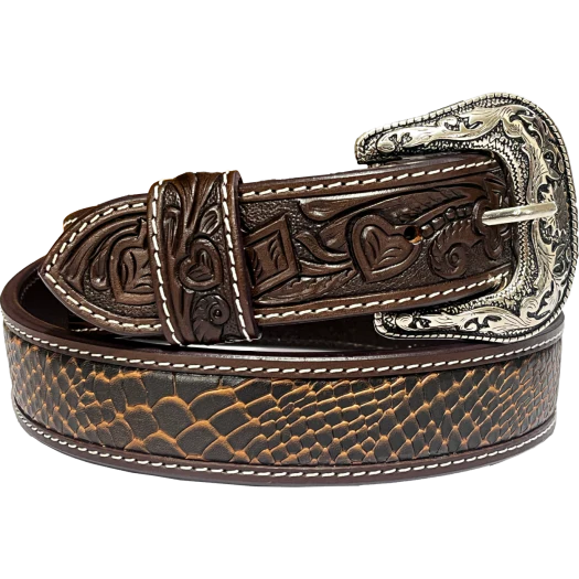 Rugged Earth Unisex Belt - Dark Brown