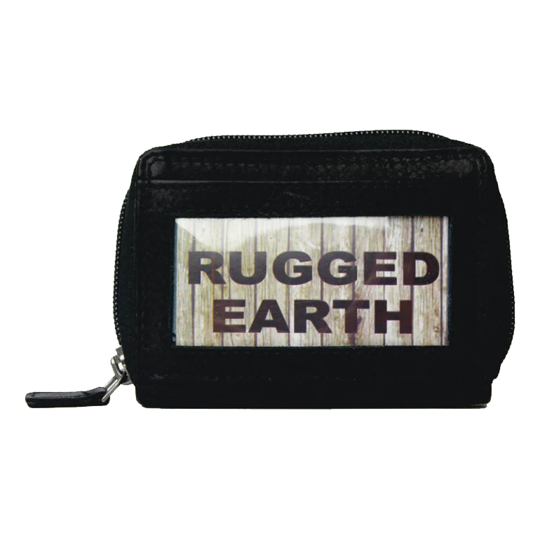 Rugged Earth Wallet -Black