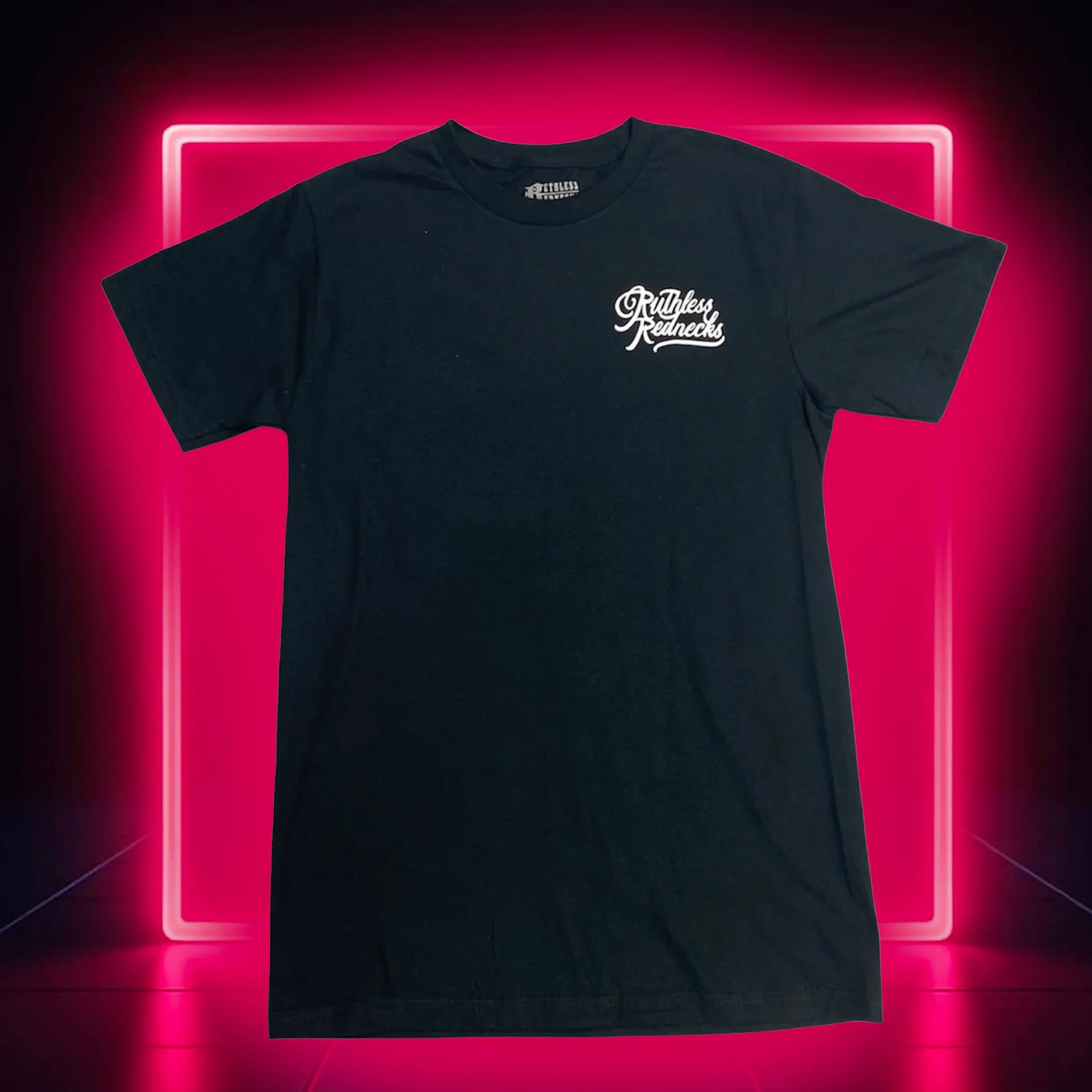 Ruthless Rednecks MBZF Whiskey Short Sleeve Tee Shirt - Black - Image 2