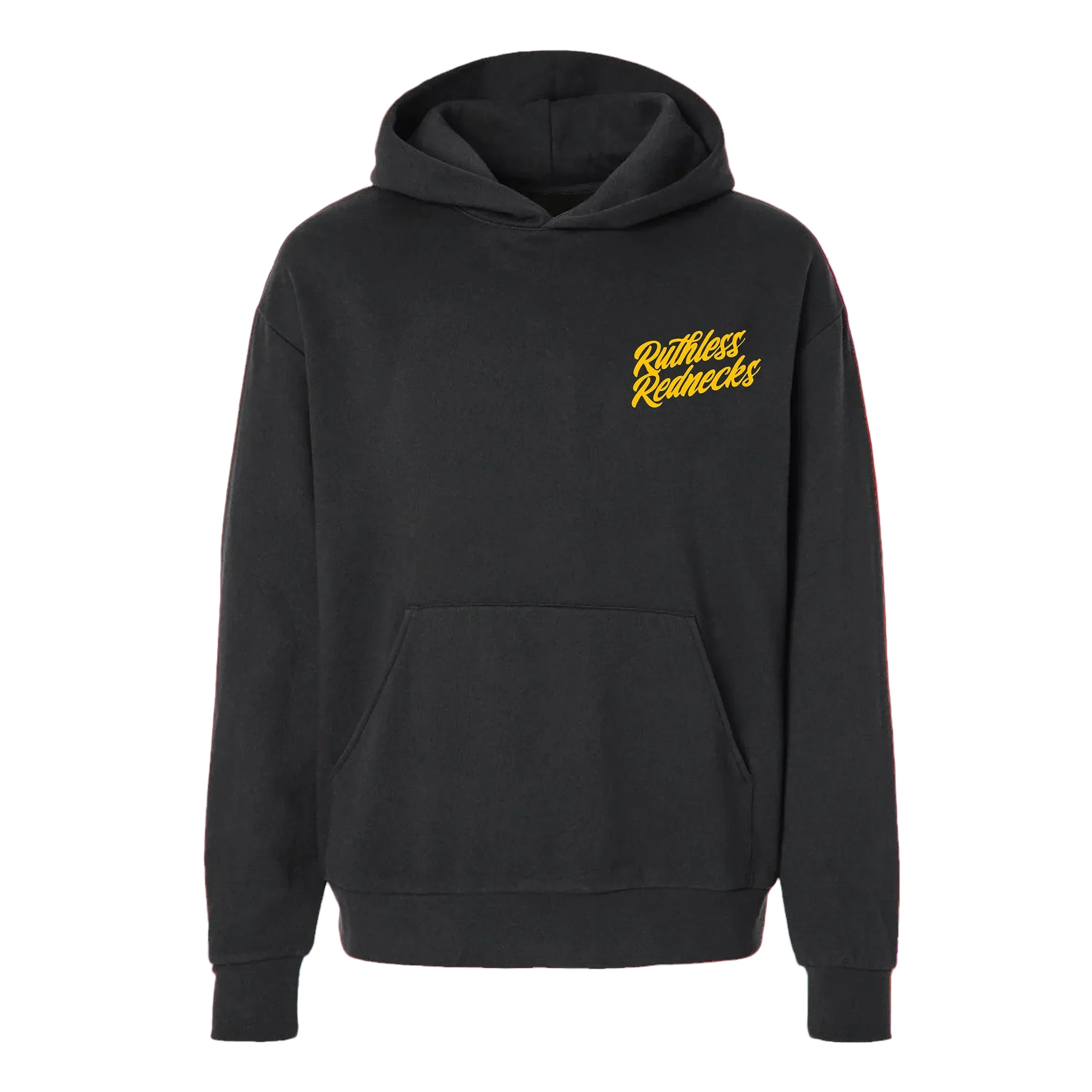 Ruthless Rednecks - Menace 2 Sobriety Supercharged Hoodie - Black - Image 2