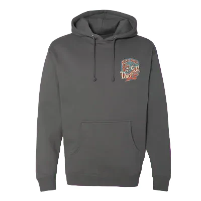 Ruthless Rednecks - Well Earned Supercharged Hoodie - Charcoal - Image 2