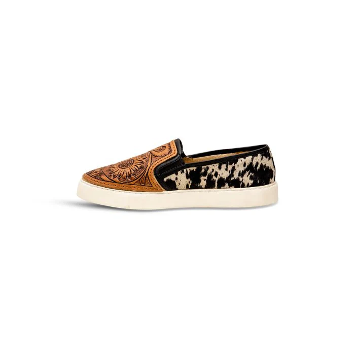Myra Shober Western Hand Tooled Sneakers - Image 2