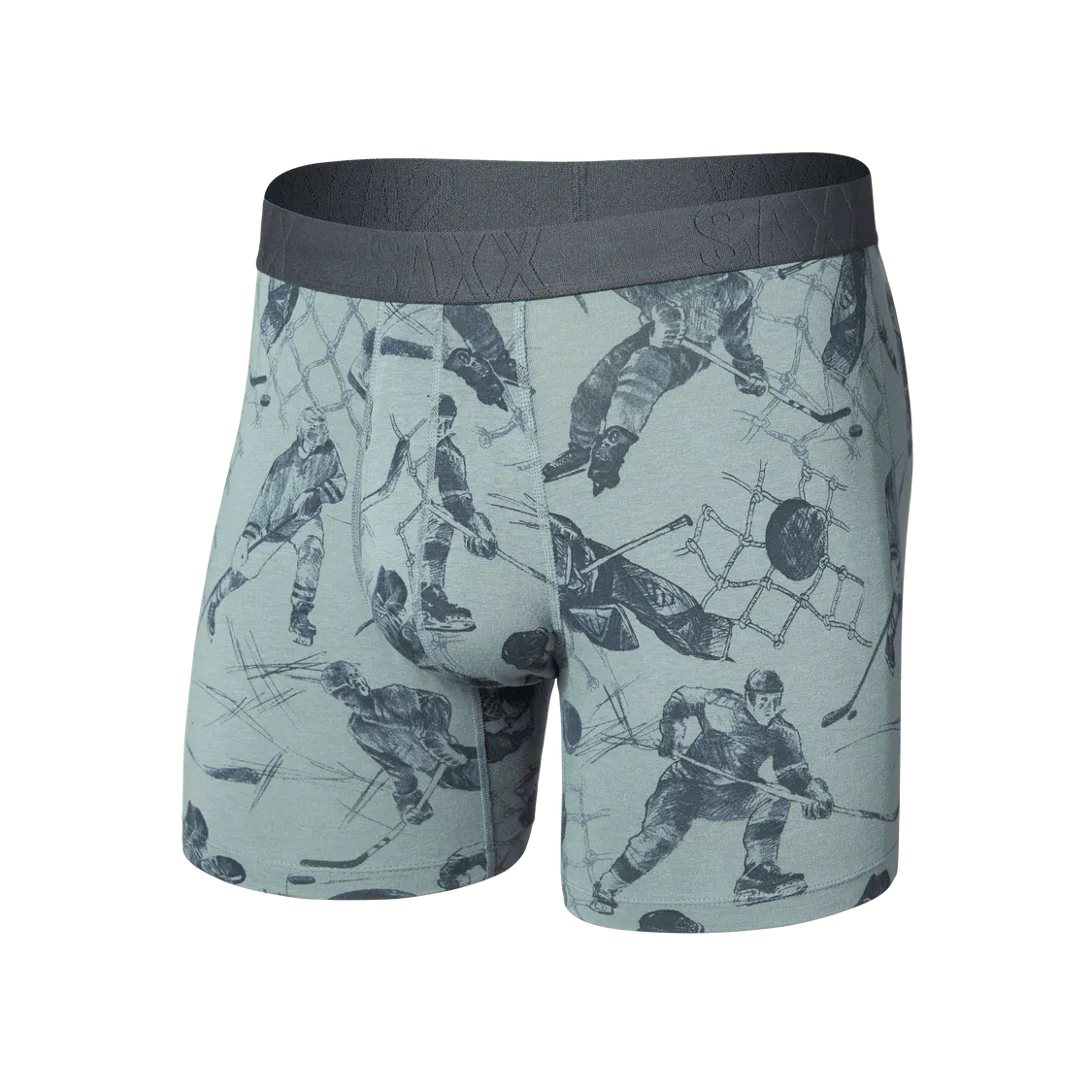 Saxx Men's Droptemp Cooling Cotton Boxer Brief Underwear - Image 2