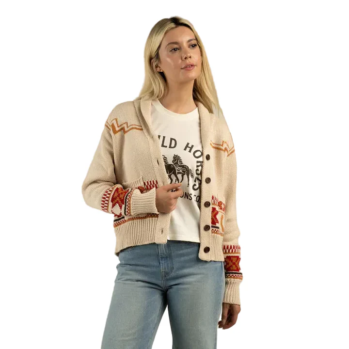 Sendero Women's Cimarron Cardigan - Ivory - Image 2