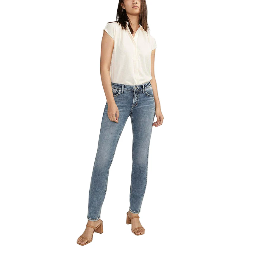 Silver Jeans Elyse Straight Indigo