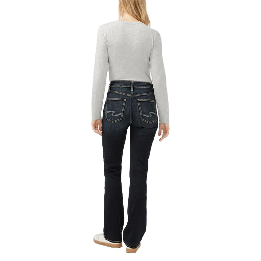 Silver Women's Avery High Rise Slim Boot Cut Jean - Dakota - Image 2