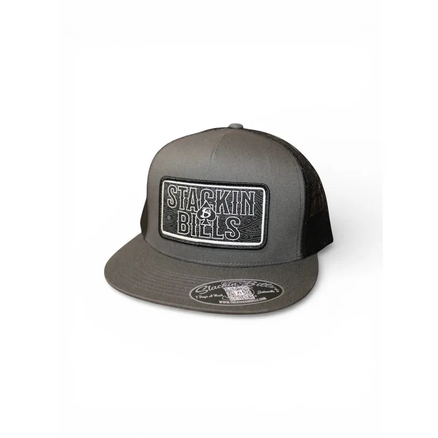 Stackin Bills Call Flat Billed Cap - Grey