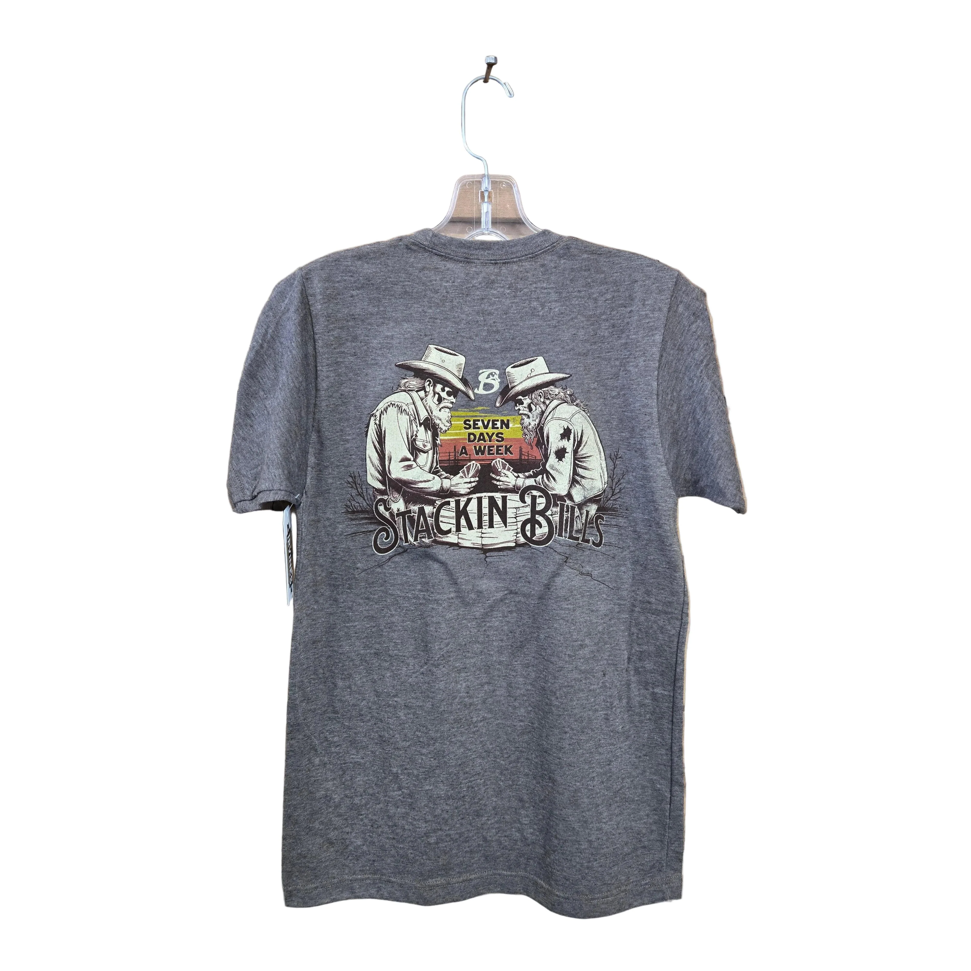 Stackin Bills Gambler Tee Shirt - Image 2