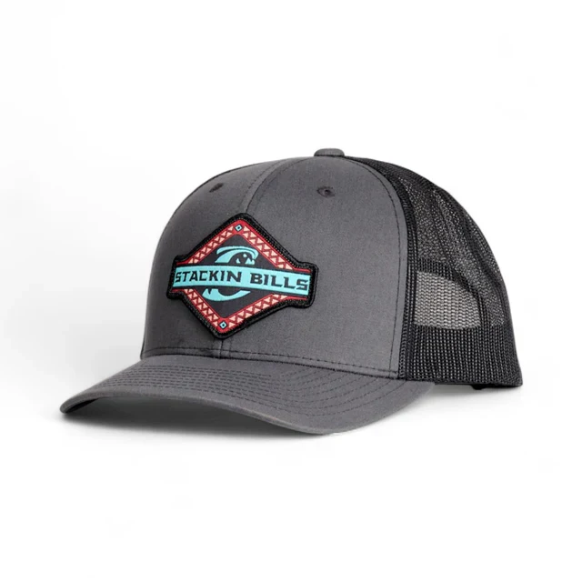 Stackin Bills Outlaw Curve Billed Cap - Grey