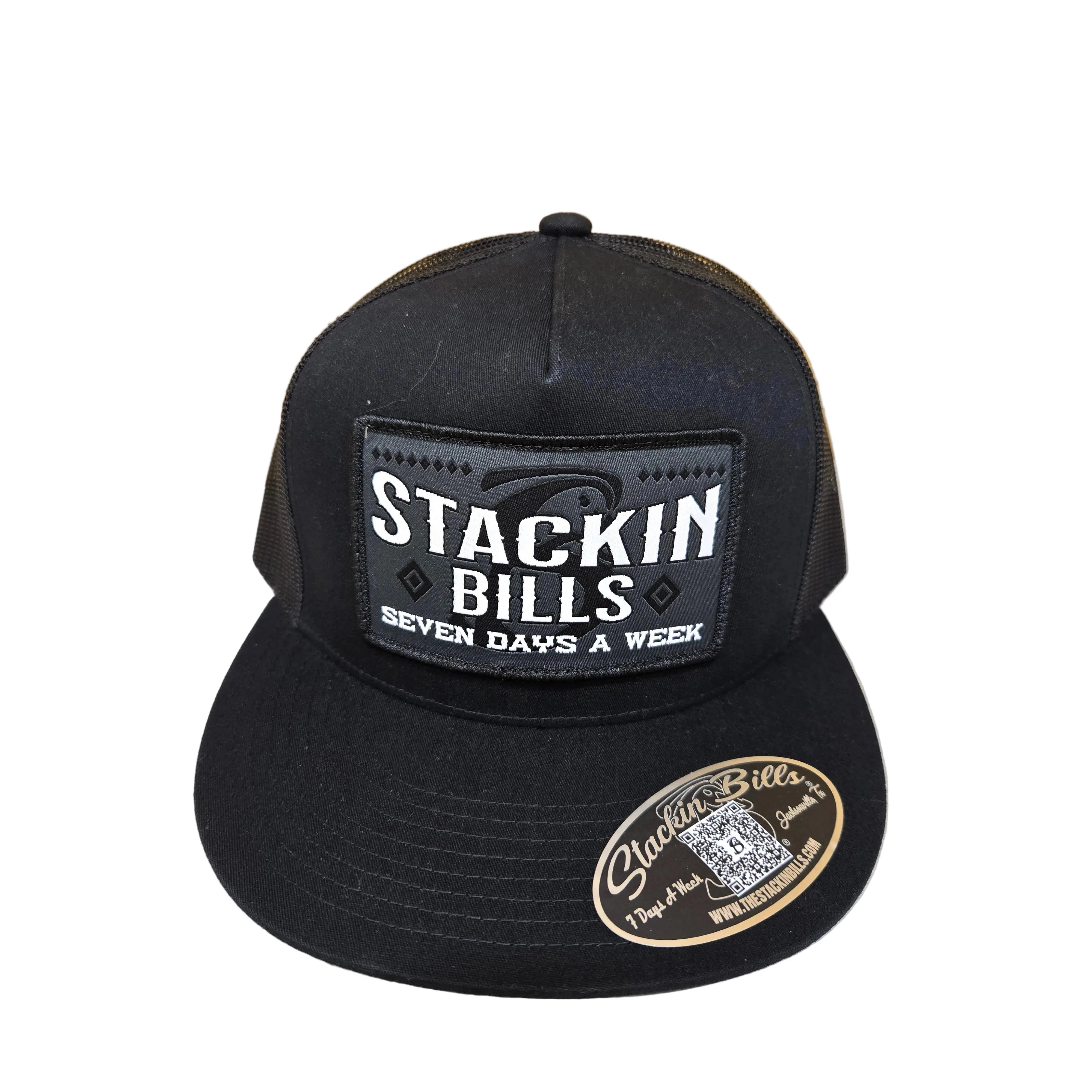 Stackin Bills Ruby Cap - Black