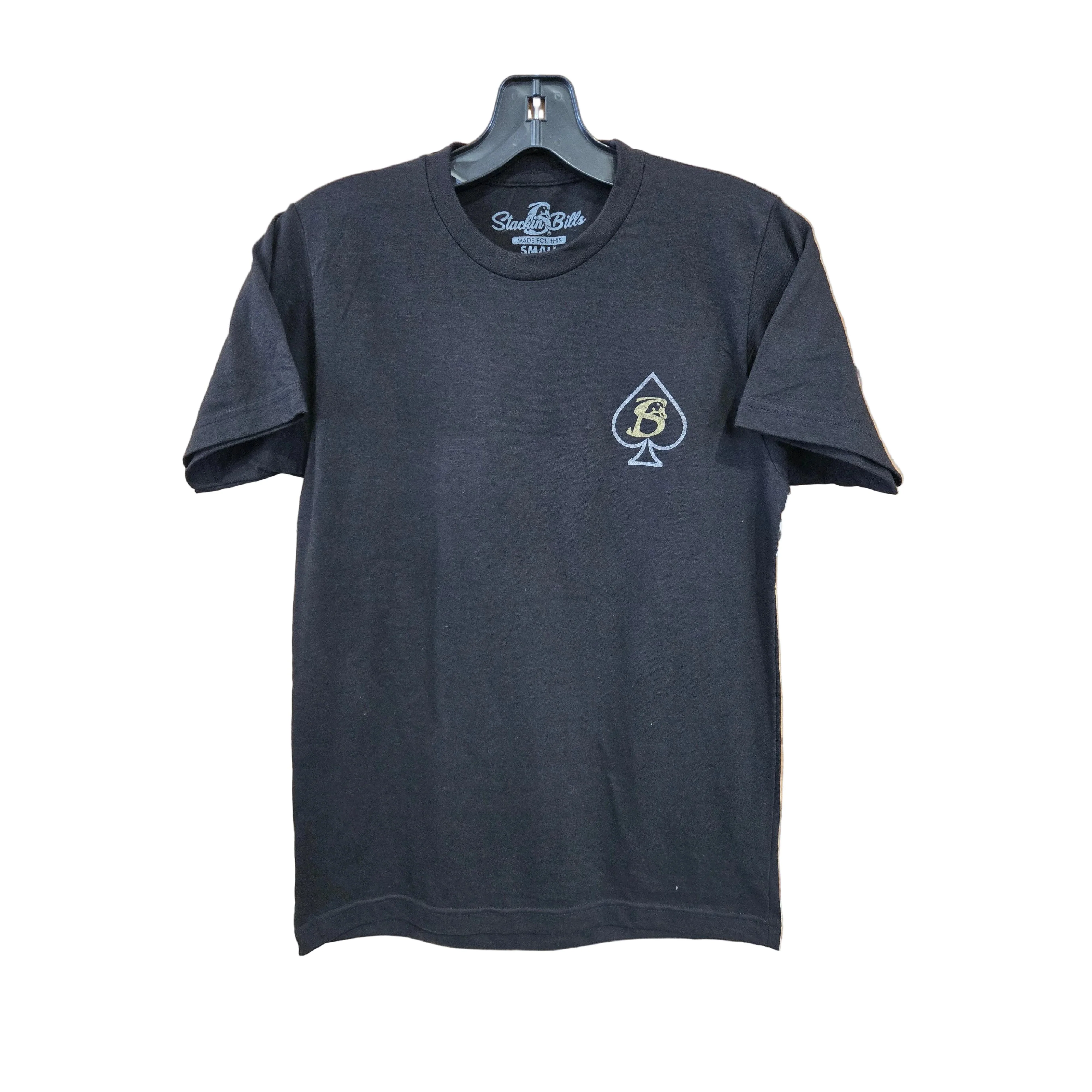 Stackin Bills Spur Tee Shirt - Black
