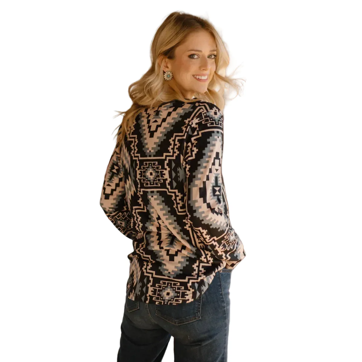 Sterling Kreek Women's Long Sleeve Ashwood Trail Shirt- Multi - Image 2