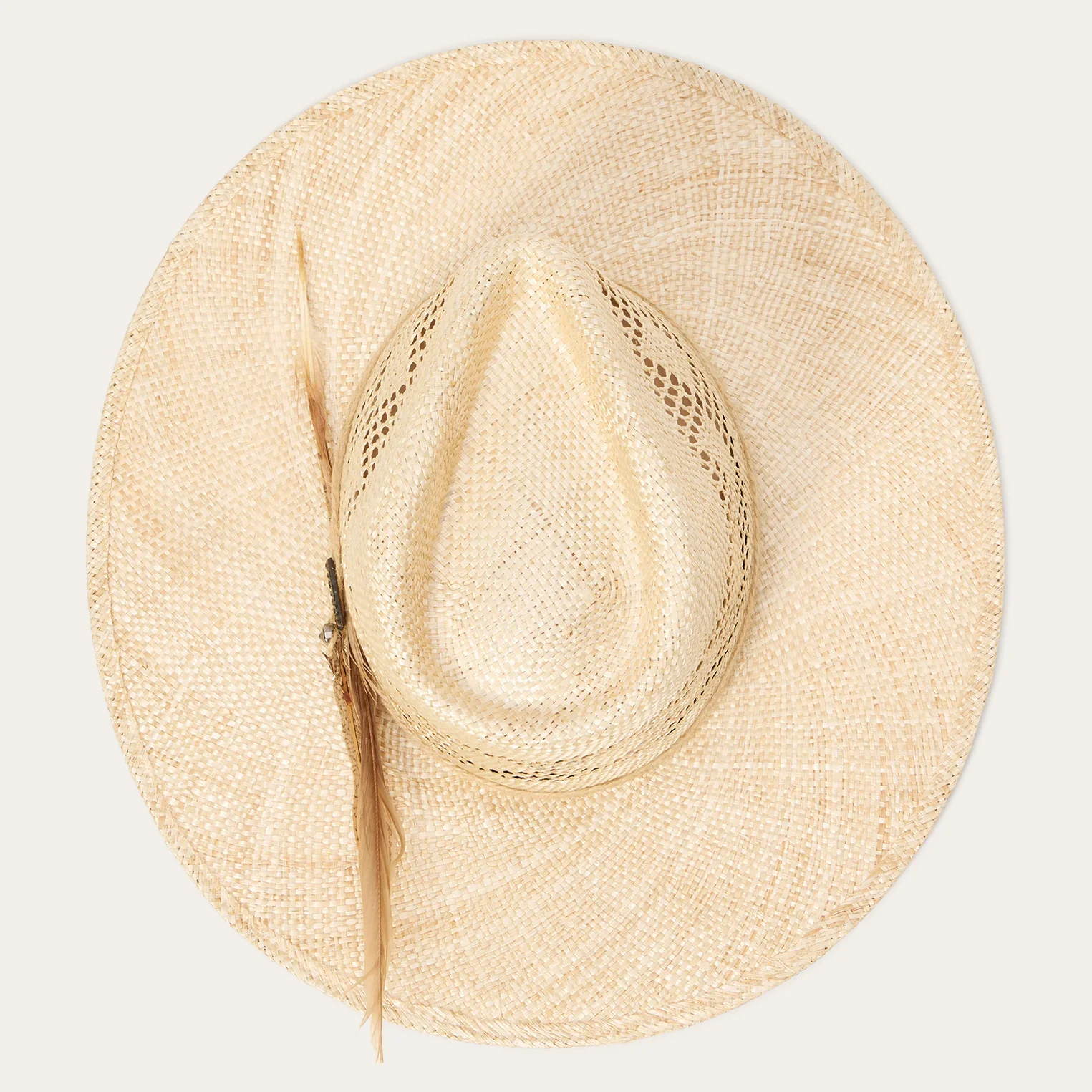 Resistol Stetson Chorus Straw Flat Brim Women's Hat - Image 2