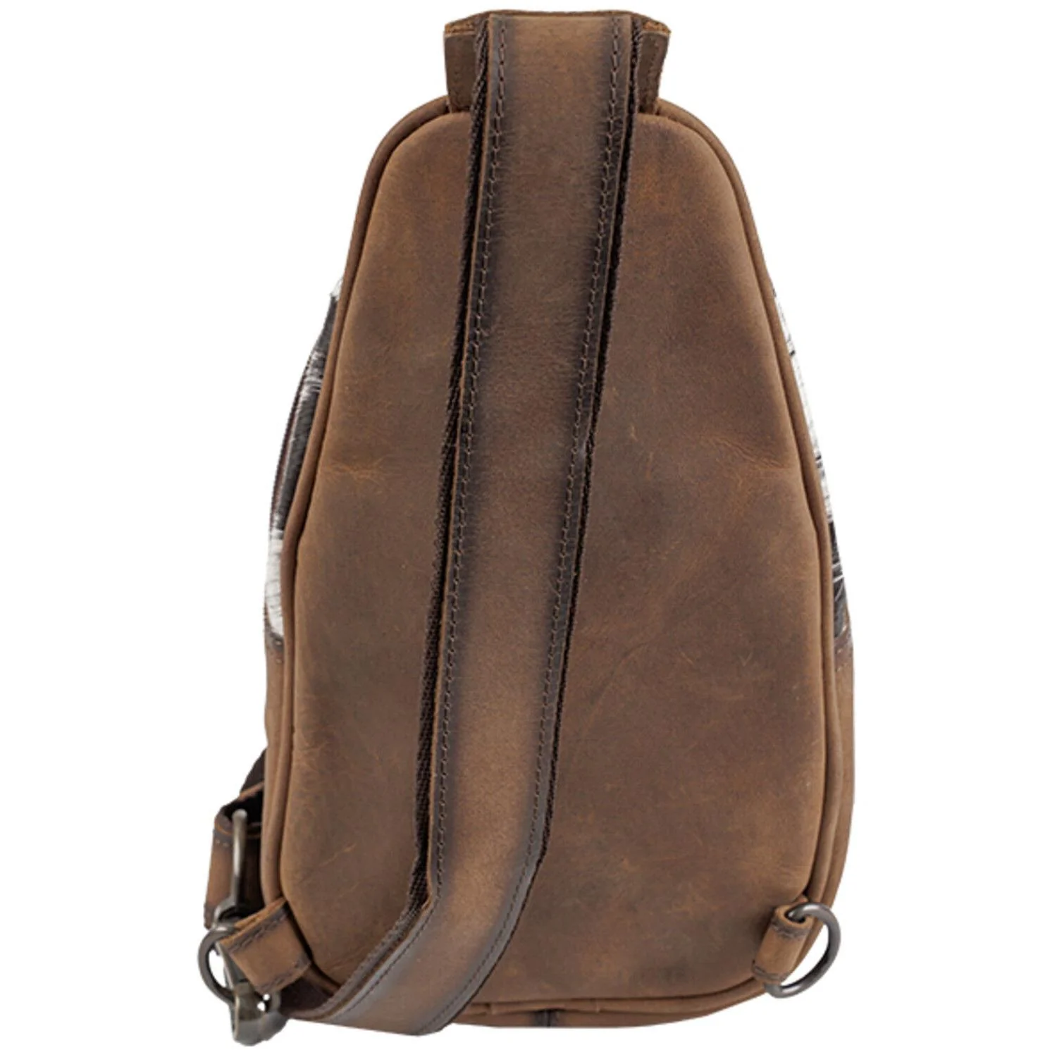 STS Ranchwear Sojourner Cowhide Sling Bag - Brown - Image 2