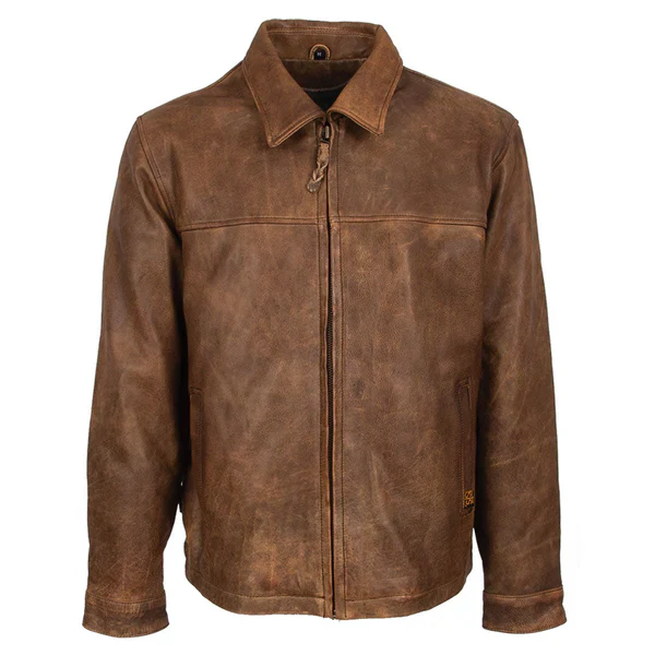 STS Youth Rifleman Leather Jacket - Chestnut
