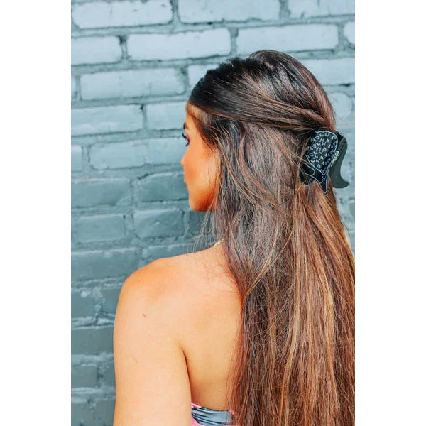The Front Porch Label Hair Clip - Assorted Colours - Image 5