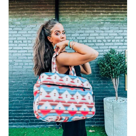 The Front Porch Label Puffer Duffel Bag - Assorted Colours - Image 4