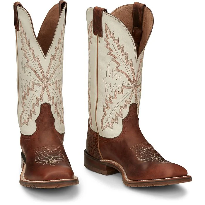 Tony Lama Men's Antonio 13" Western Boot- Chestnut