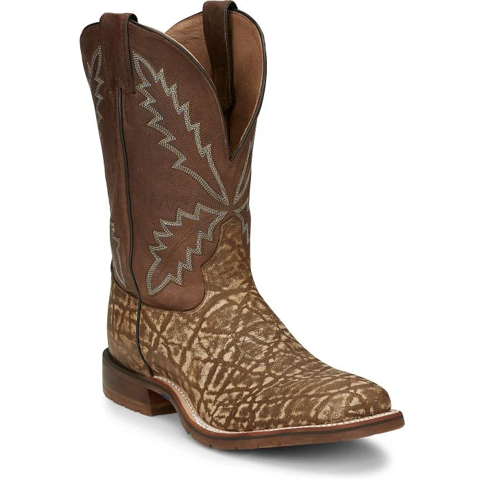 Tony Lama Men's Bowie 11" Western Boot- Taupe - Image 2
