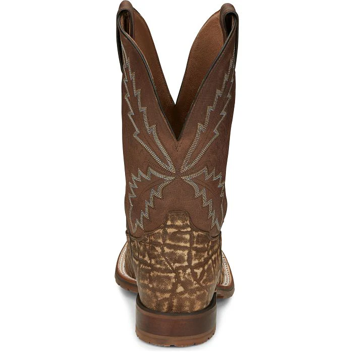 Tony Lama Men's Bowie 11" Western Boot- Taupe - Image 5