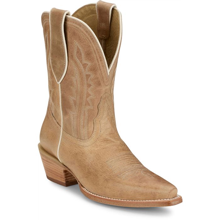 Tony Lama Women's Areli 9" Bootie- Toffee - Image 2