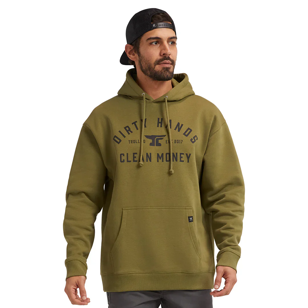 Troll Co Men's DHCM Classic Hoodie- Multiple Colours - Image 2
